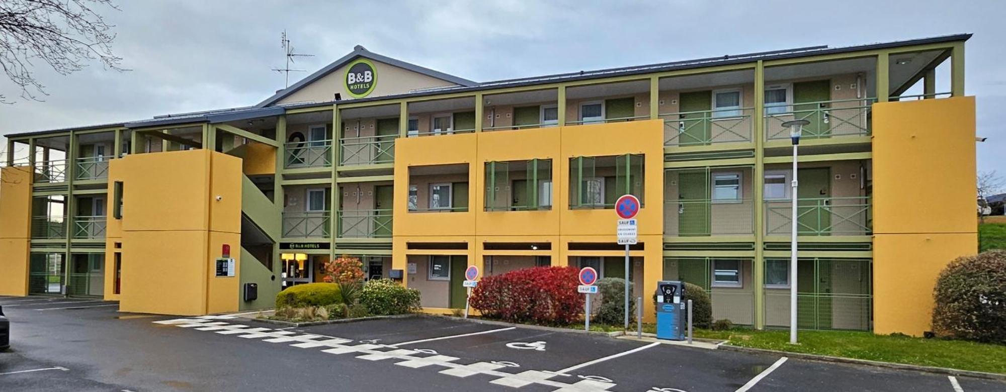 B&B Hotel Cherbourg Bagian luar foto