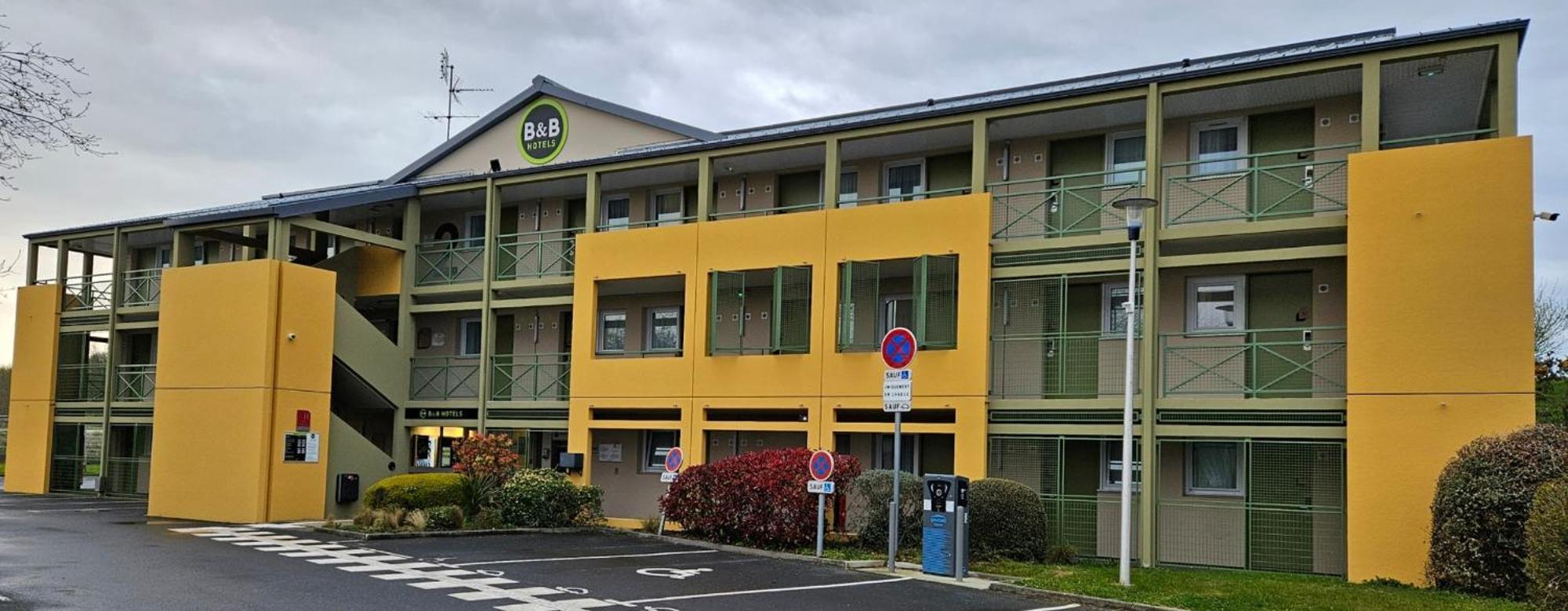B&B Hotel Cherbourg Bagian luar foto