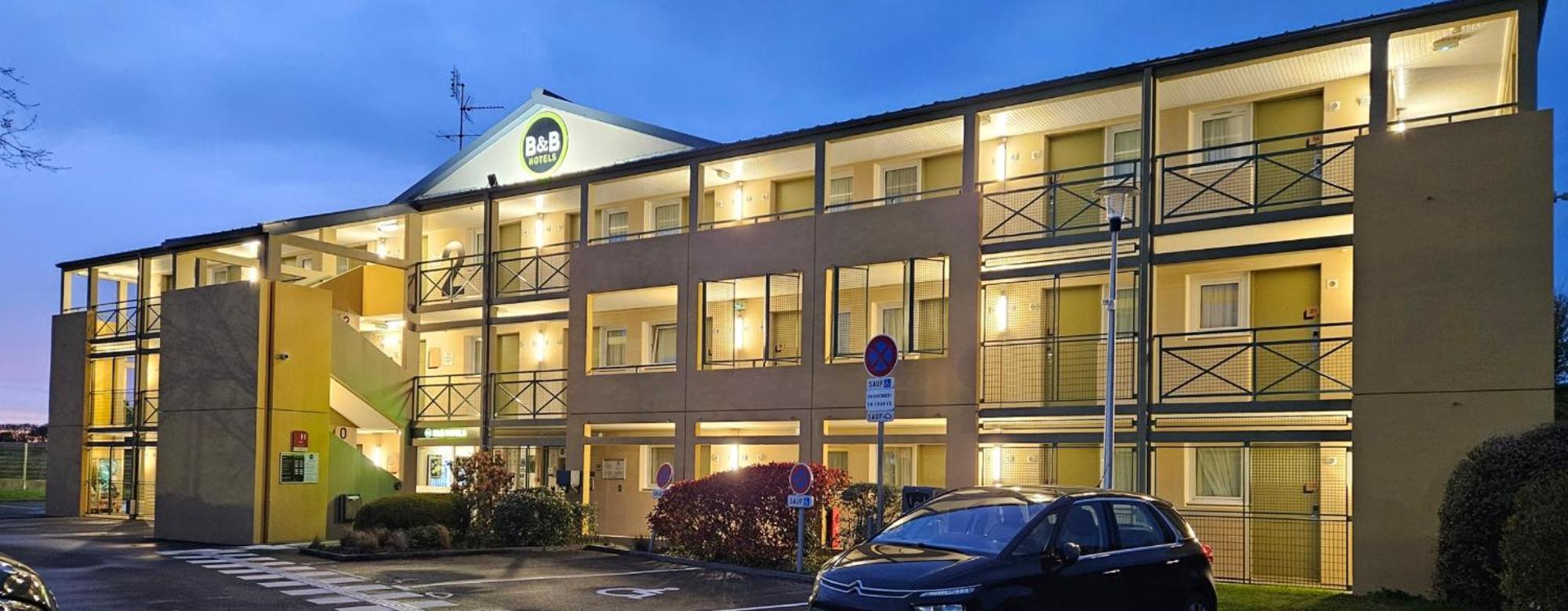B&B Hotel Cherbourg Bagian luar foto